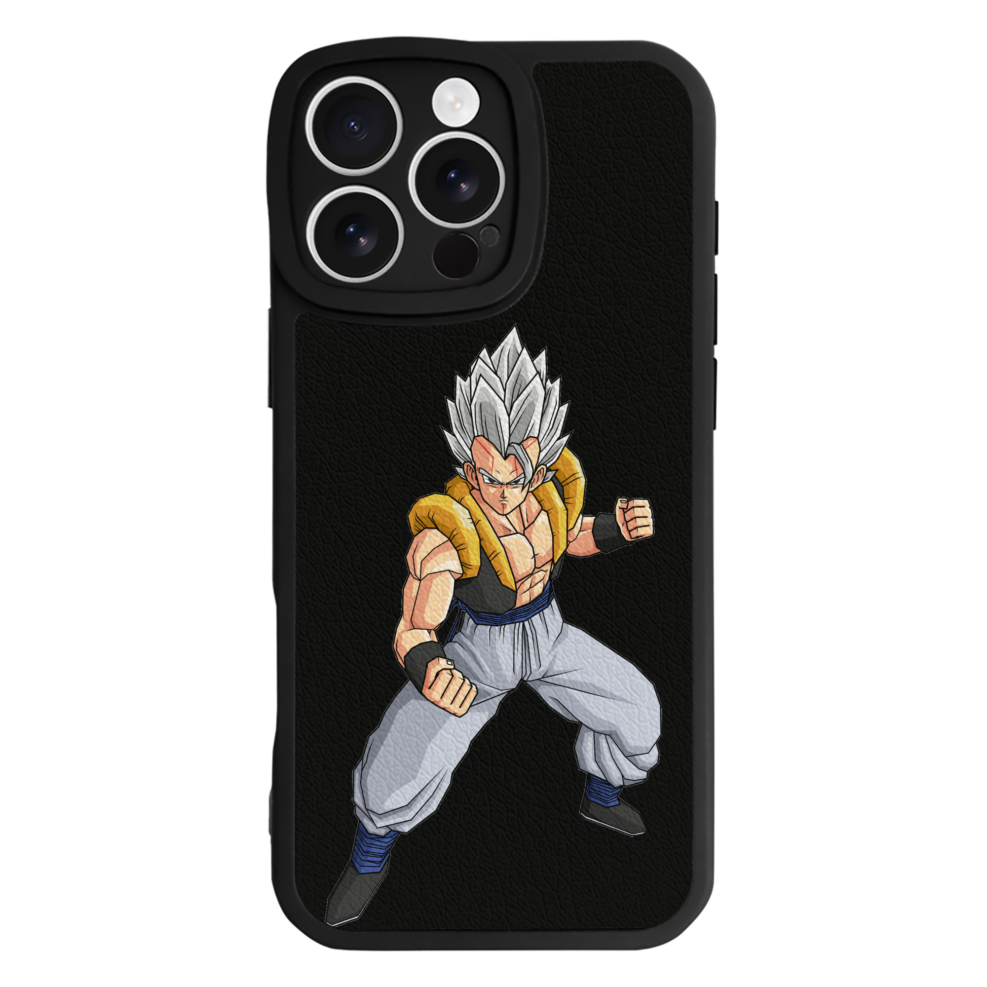 （画像用） ドラゴンボール ベジータ四世（Bejīta Yonsei）DRAGON BALL Vegeta IV 【iPhone 16シリーズ対応】シリコンスマホケース（レザー調） 材質：シリコン